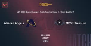 Alliance Angels VS MVSK Treasure