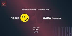 RIDDLE VS Insomnia RIDDLE VS Insomnia