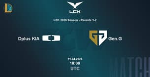 Dplus KIA VS Gen.G