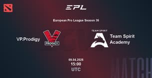 VP.Prodigy VS Team Spirit Academy