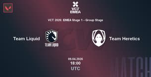 Team Liquid VS Team Heretics