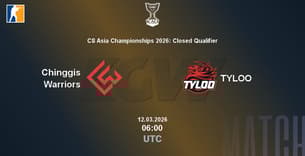 Chinggis Warriors VS TYLOO