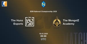 The Huns Esports VS The MongolZ Academy The Huns Esports VS The MongolZ Academy