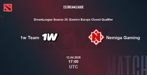 1w Team VS Nemiga Gaming 1w Team VS Nemiga Gaming