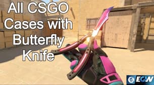 Alle CSGO-Fälle mit Butterfly-Messer im Jahr 2024