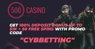 CSGO500-kampanjkod "CYBBETTING" med 15% rakeback