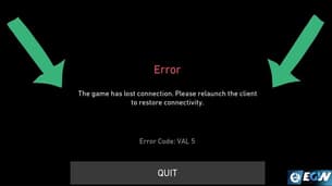 Hvordan fikse VAL 5-feil i Valorant