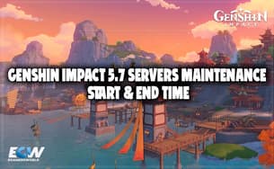 Start- und Endzeit der Genshin Impact 5.7 Server-Wartung