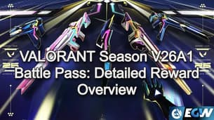 VALORANT sesong V26A1 Battle Pass: Detaljert belønningsoversikt
