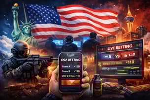 CS2 betting in the U.S.: Legal betting sites, odds and markets