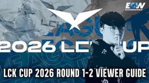 LCK Cup 2026 Omgång 1-2 Tittarguide: Datum, schema, format, deltagare