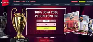 Rabona: vedonlyönnin monitoimityökalu vai tusinasivusto?