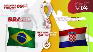 Brasil - Kroatia: spådom og spill på verdensmesterskapet i 2022 i Qatar