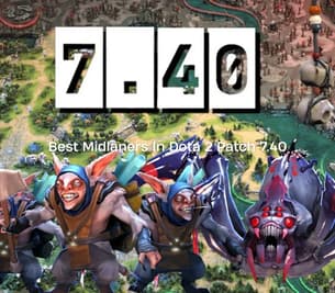 Meilleurs midlaners du patch 7.40 de Dota 2