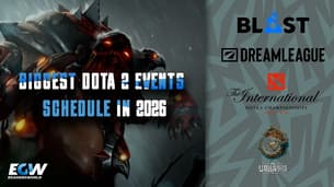 Les plus grands événements de Dota 2 en 2026