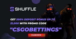 Shuffle Casino kampanjkod "CSGOBETTINGS": Fullständig guide