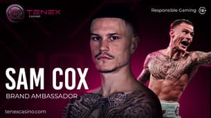 Sam Cox Joins TenexCasino as Official Brand Ambassador