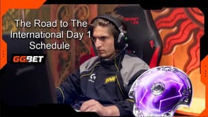 The Road to The International Day 1 Schedule