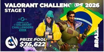 VALORANT Challengers 2026 Brazil: Stage 1