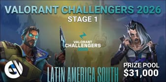 VALORANT Challengers 2026 LAS: Stage 1