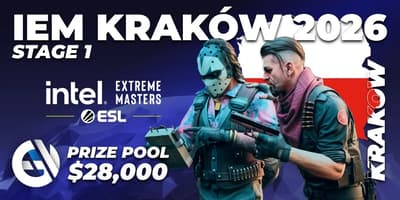 IEM Kraków 2026 Stage 1