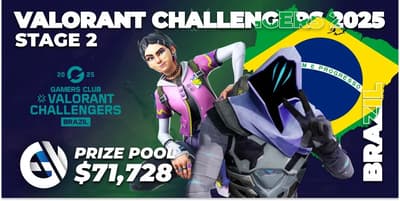 VALORANT Challengers 2025 Brazil: Stage 2