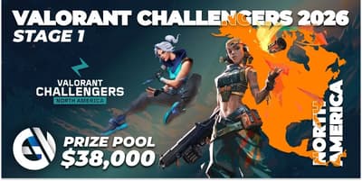VALORANT Challengers 2026 North America: Stage 1