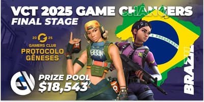 VCT 2025: Game Changers Brazil Final Stage