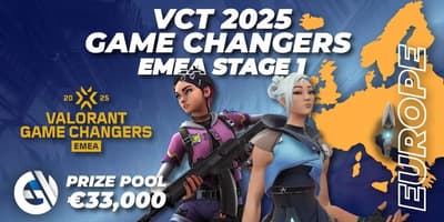 VCT 2025: Game Changers EMEA Stage 1