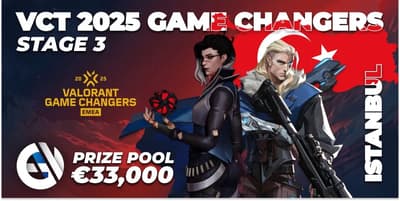 VCT 2025: Game Changers EMEA Stage 3