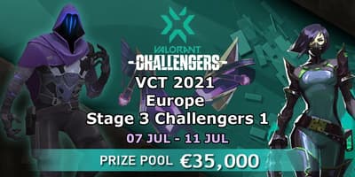 VCT 2021: Europe Stage 3 Challengers 1