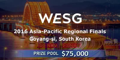 WESG 2016 Asia-Pacific Regional Finals WESG 2016 Asia-Pacific Regional Finals