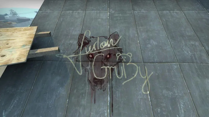 CS'nin Tarihi: GO hatıra grafiti. Fotoğraf 9