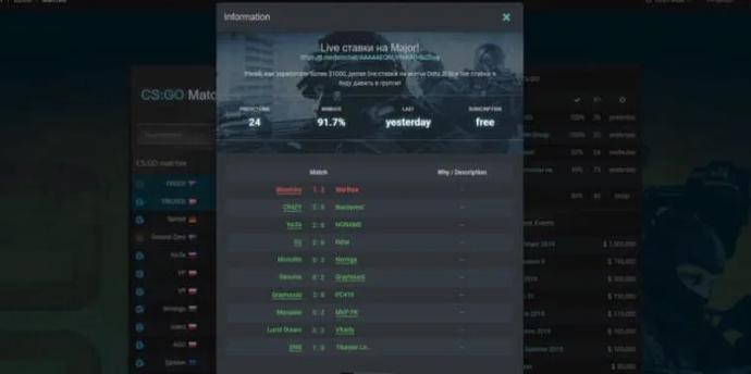 Game-Tournaments.com: Recenzja strony eSportowej. Fot 3