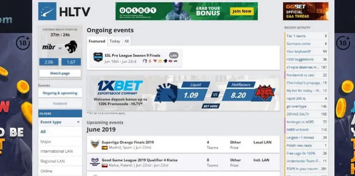 HLTV.org - e-spor kaynağına genel bakış. Photo 2
