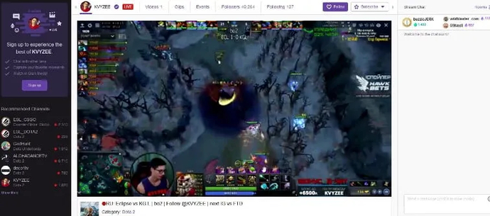 Twitch.tv: description et fonctionnalité du site. Photo 1