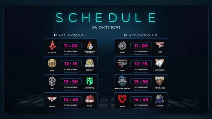 A segunda parte das previsões para PGL Major Stockholm 2021 - New Challengers (segundo dia). Photo 1