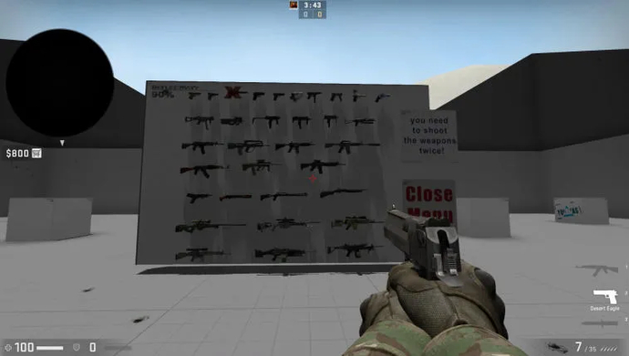 Kartor för träningsmål i CS:GO. Photo 5