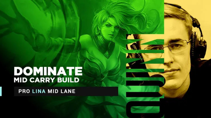 Lina - guide to the hottest girl in Dota 2. Photo 6