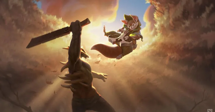 Dota 2:n alkuperäiset sankarit. Kuva 9