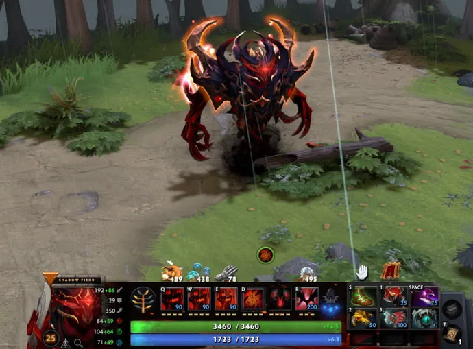 Opas kohteeseen Shadow Fiend - patch 7.32c:n ylellisin ydin. Photo 4