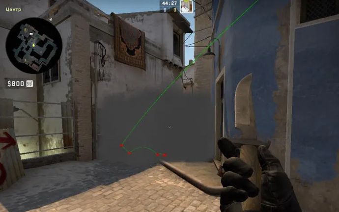 Smoking short from middle on the map Mirage. Photo 4