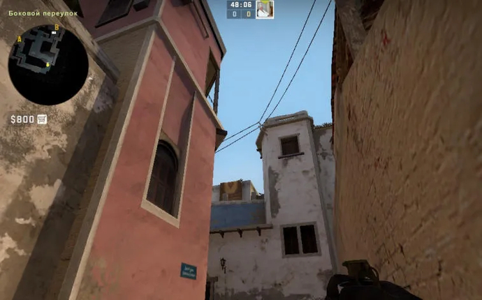 Smoking short from middle on the map Mirage. Photo 7