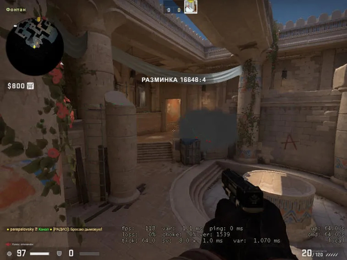 Guia para o layout de um bombsite no mapa Anubis. Photo 7