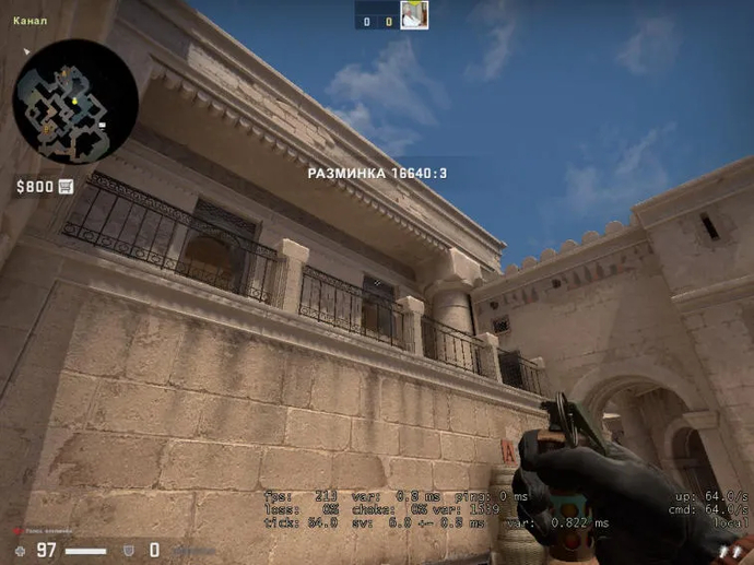 Guia para o layout de um bombsite no mapa Anubis. Photo 16