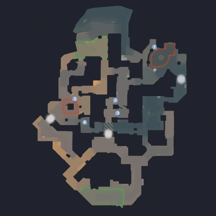 Protegendo um bombsite no mapa Anubis. Photo 3