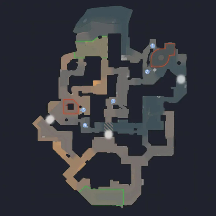 Protegendo um bombsite no mapa Anubis. Photo 5