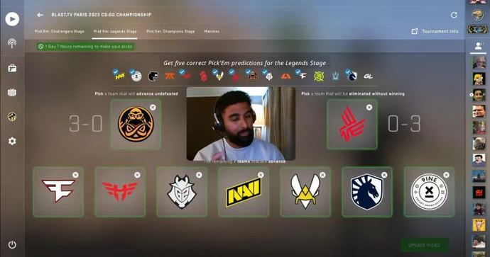 Прогнозы Pick'Em Challenge стадии Legends на BLAST.tv Paris Major 2023 от про-игроков и аналитиков. Фото 5