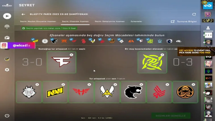 Прогнозы Pick'Em Challenge стадии Legends на BLAST.tv Paris Major 2023 от про-игроков и аналитиков. Фото 6