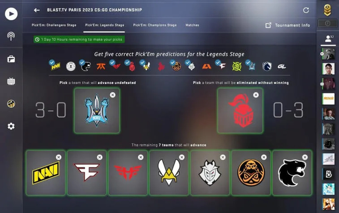Прогнозы Pick'Em Challenge стадии Legends на BLAST.tv Paris Major 2023 от про-игроков и аналитиков. Фото 8